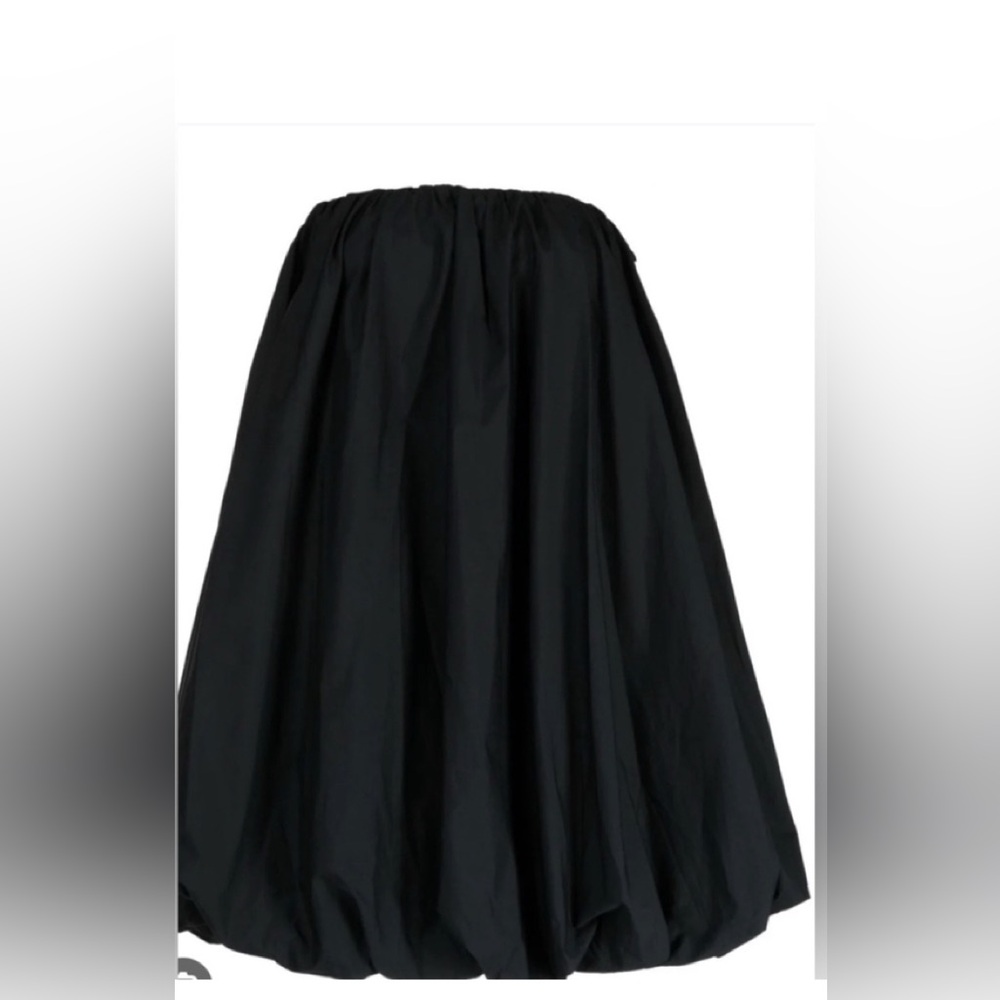 Ulla Johnson Polline black strapless mini dress 8